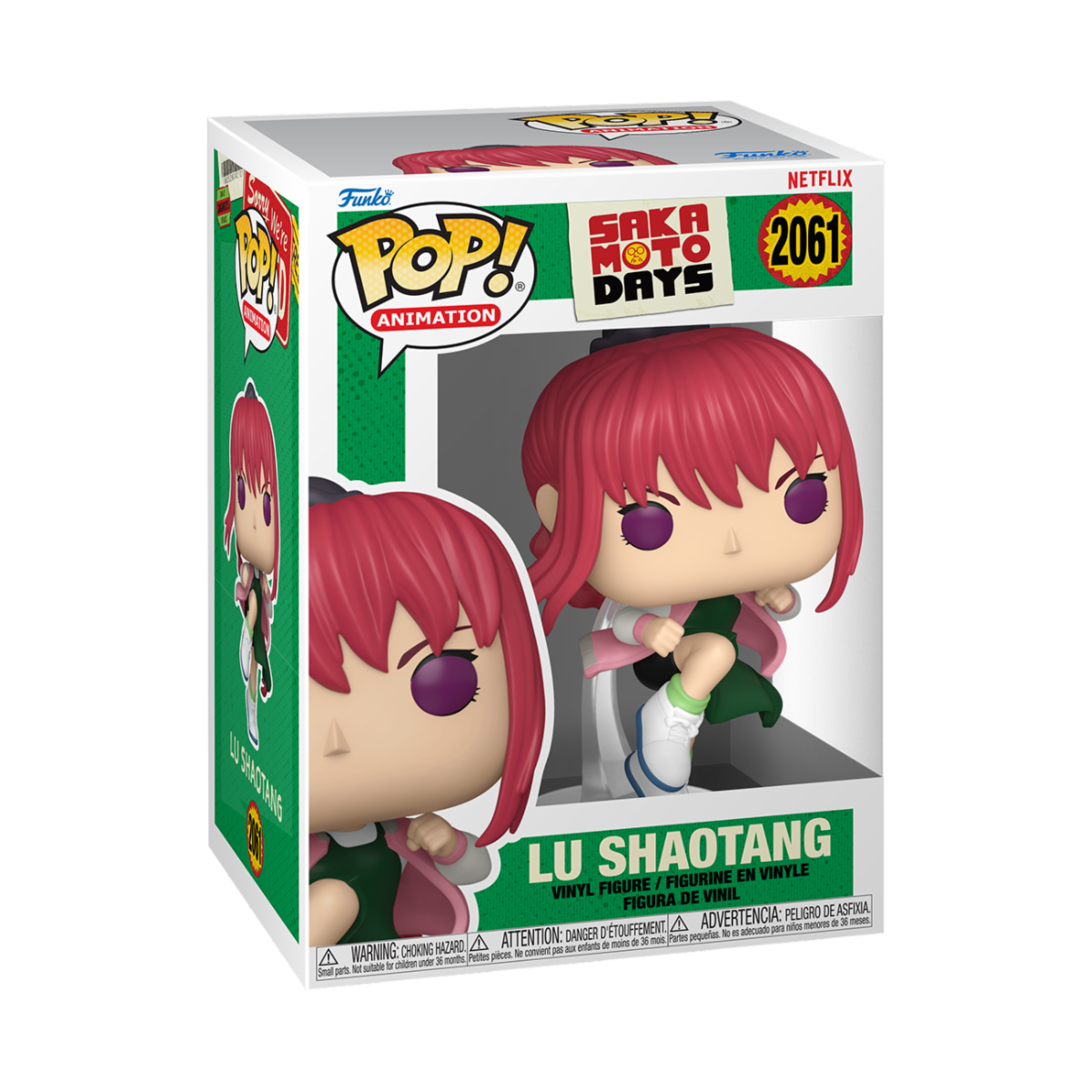 SAKAMOTO DAYS - POP FUNKO VINYL FIGURE 2061 LU SHAOTANG 9CM