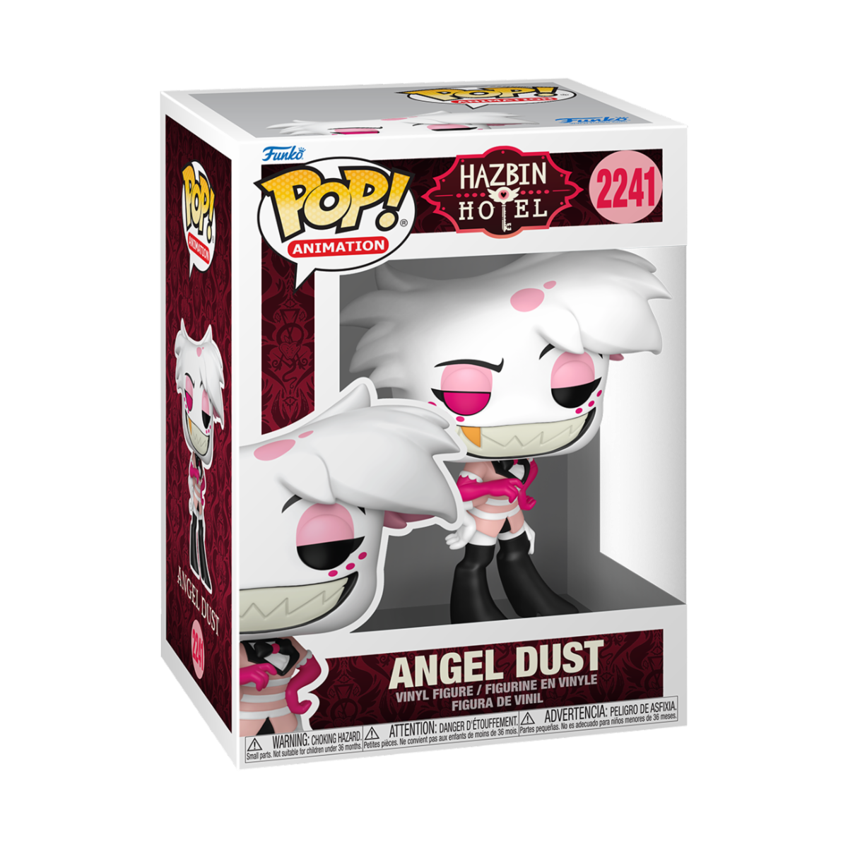 HAZBIN HOTEL - POP FUNKO VINYL FIGURE 2241 ANGEL DUST 9CM
