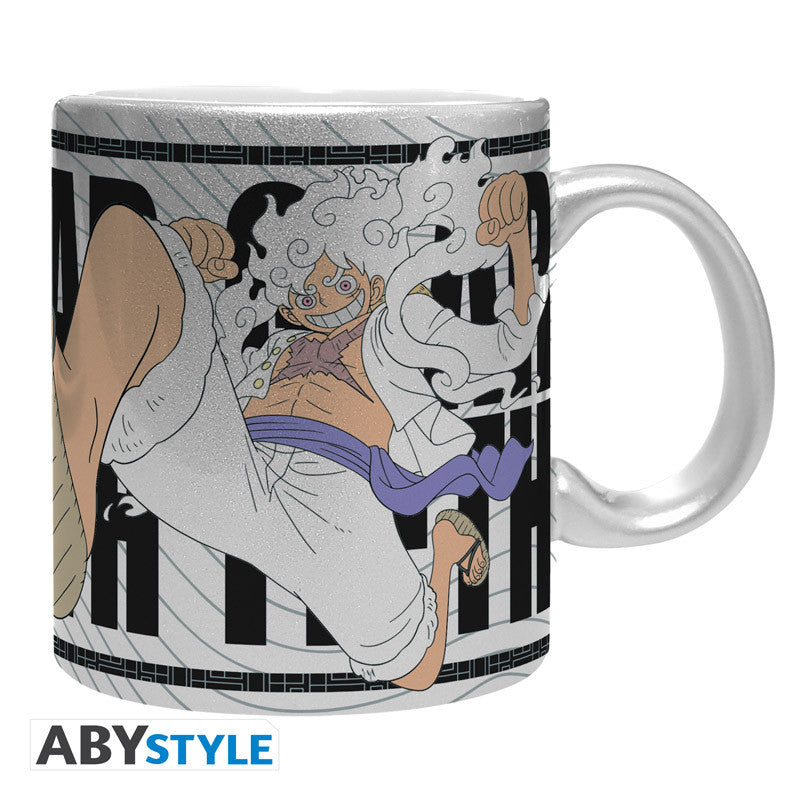 ABYMUGA694 - ONE PIECE - MUG 320 ML - LUFFY GEAR 5TH SILVER