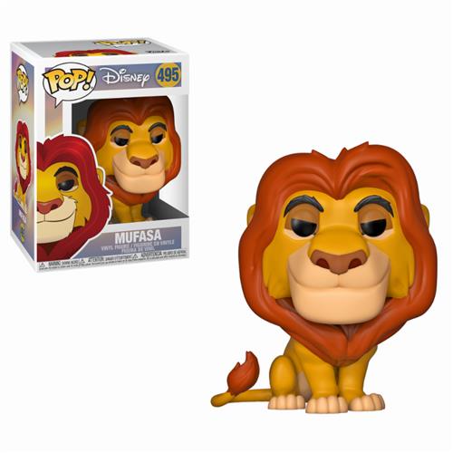 DISNEY - IL RE LEONE - POP FUNKO VINYL FIGURE 495 MUFASA 9CM