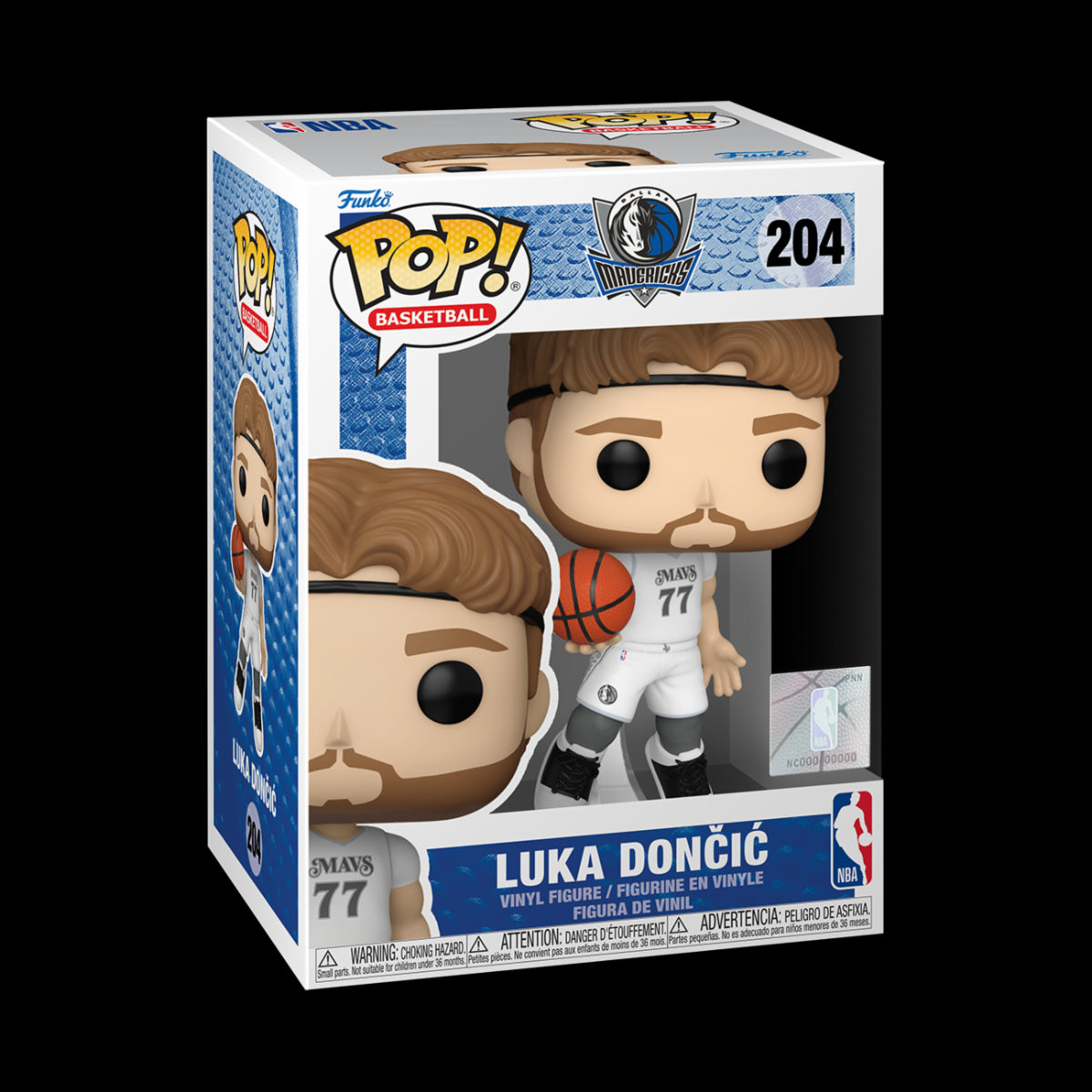 NBA - POP FUNKO VINYL FIGURE 204 LUKA DONCIC (MAVERICKS) (CE 24) 9CM