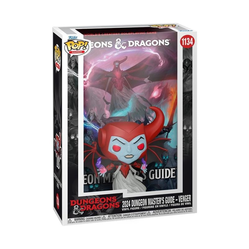 DUNGEONS & DRAGONS - POP FUNKO COMIC COVERS VINYL FIGURE 1134 2024 DM GUIDE - VENGER 9CM