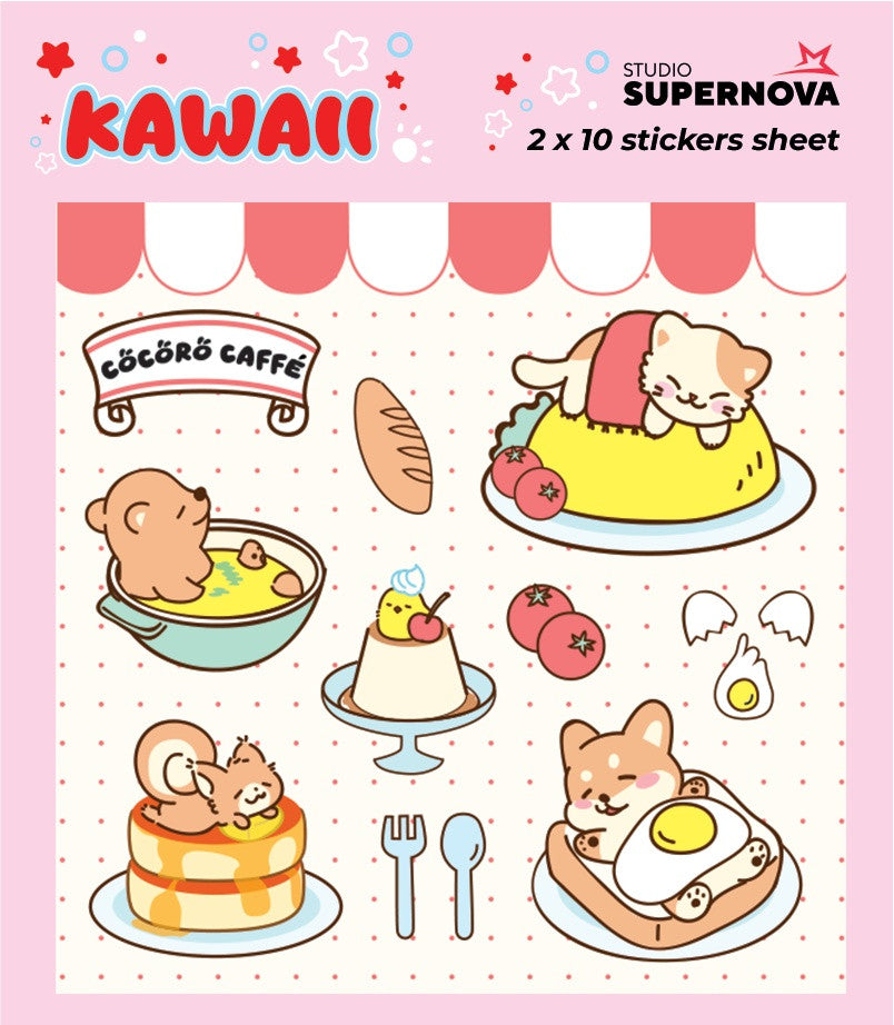 SET STICKER - KAWAII 3