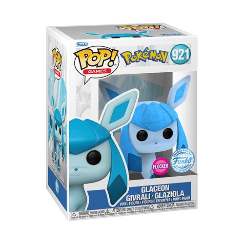 POKEMON - POP FUNKO VINYL FIGURE 921 GLACEON (FL) (EMEA) 9CM