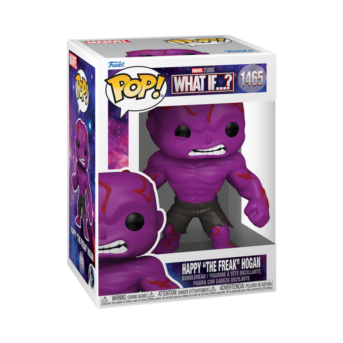 MARVEL: WHAT IF - POP FUNKO VINYL FIGURE 1465 HAPPY 'THE FREAK' HOGAN 9CM