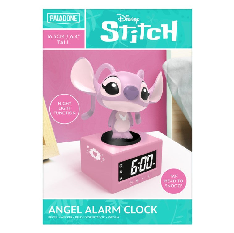 PP14987LS - DISNEY: LILO & STITCH - ANGEL ICON ALARM CLOCK
