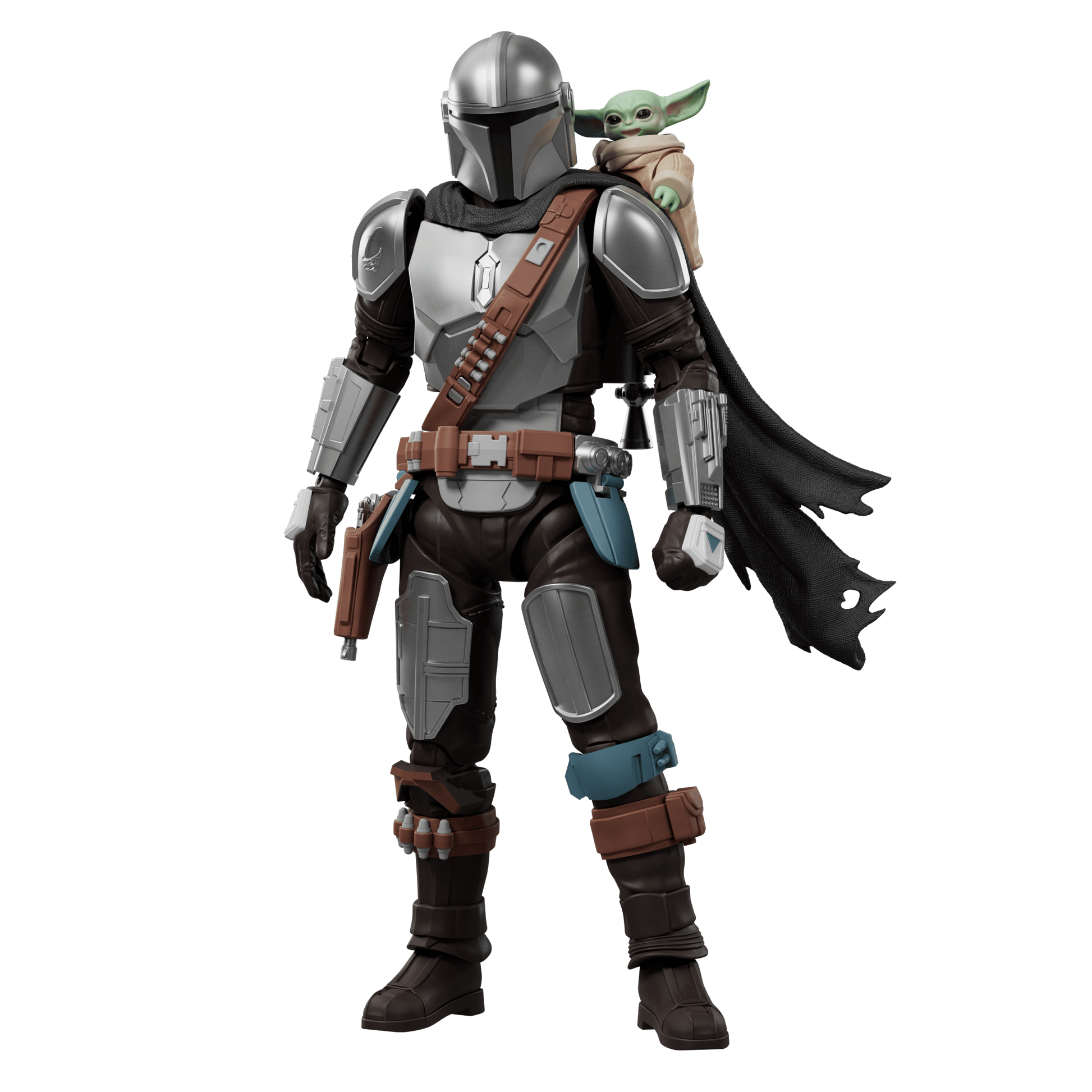 STAR WARS - CHAMPION CLASS 05 - DIN DJARIN AND GROGU - THE MANDALORIAN AND GROGU - MODEL KIT