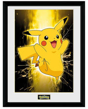 PFC3284 - POKEMON - FRAMED POSTER (30.5X40.6) - PIKACHU