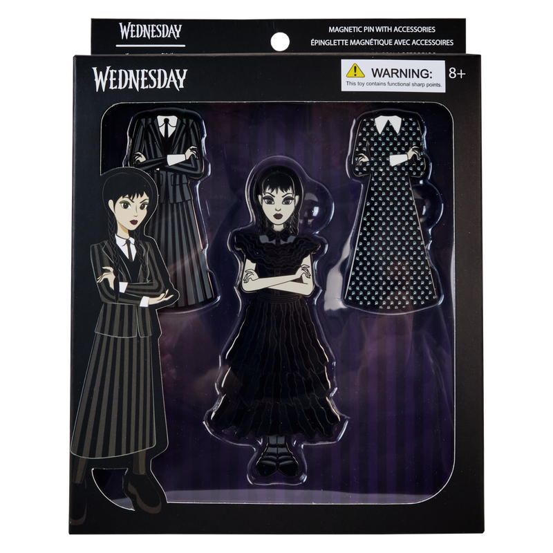 WEDNESDAY - PIN - WEDNESDAY ADDAMS PAPER DOLL