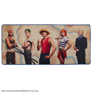 CR2590 - ONE PIECE: NETFLIX - TAPPETINO DA SCRIVANIA - CIURMA DI CAPPELLO DI PAGLIA