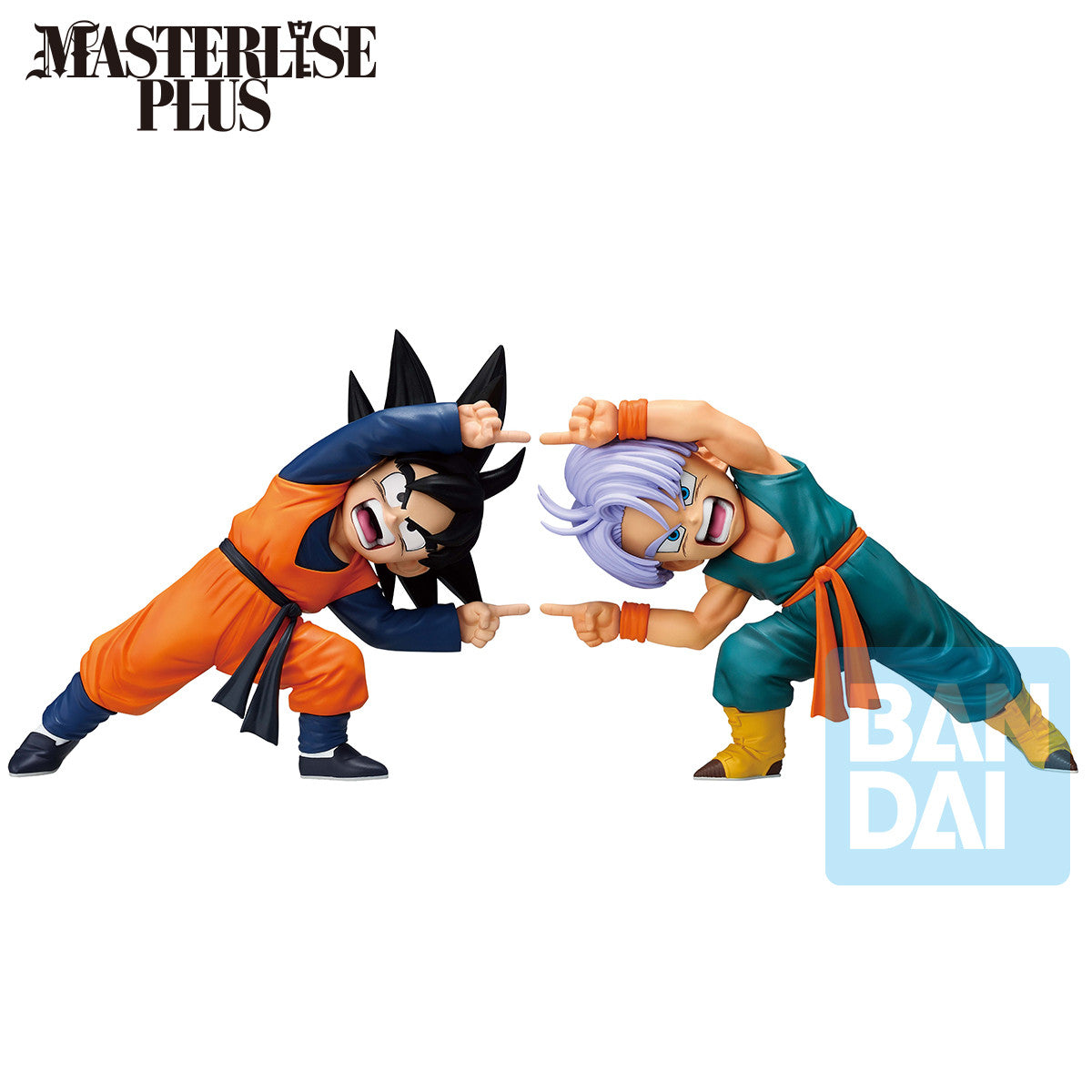 69038 - DRAGON BALL Z - ICHIBANSHO FIGURE FROM ICHIBANSHO - BATTLE OF THE SUPER SAIYAN - SON GOTEN & TRUNKS - STATUA 9CM