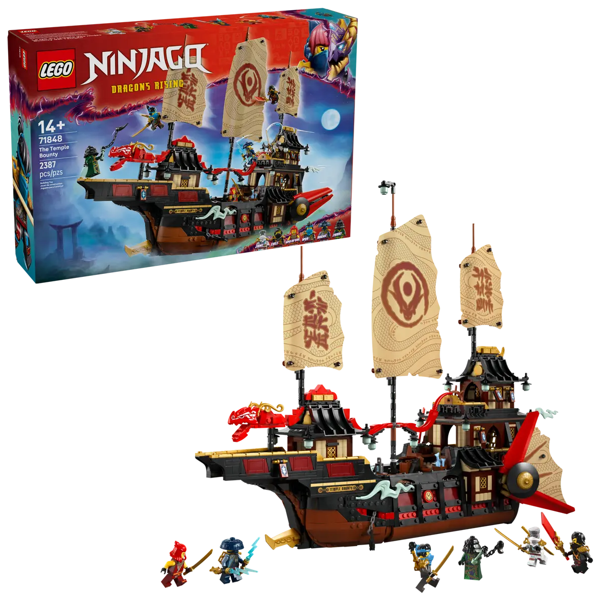71848 - NINJAGO - IL BOUNTY DEL TEMPIO