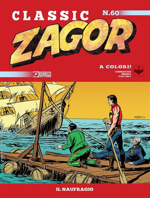 ZAGOR CLASSIC 60 - IL NAUFRAGIO