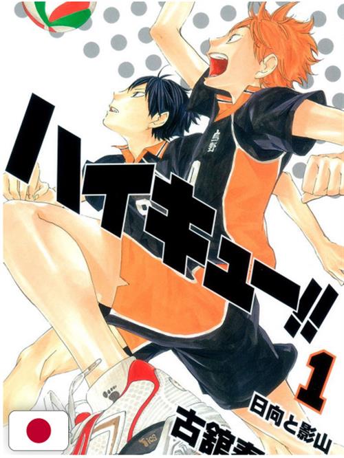 HAIKYU!! VOL.1 - EDIZIONE GIAPPONESE