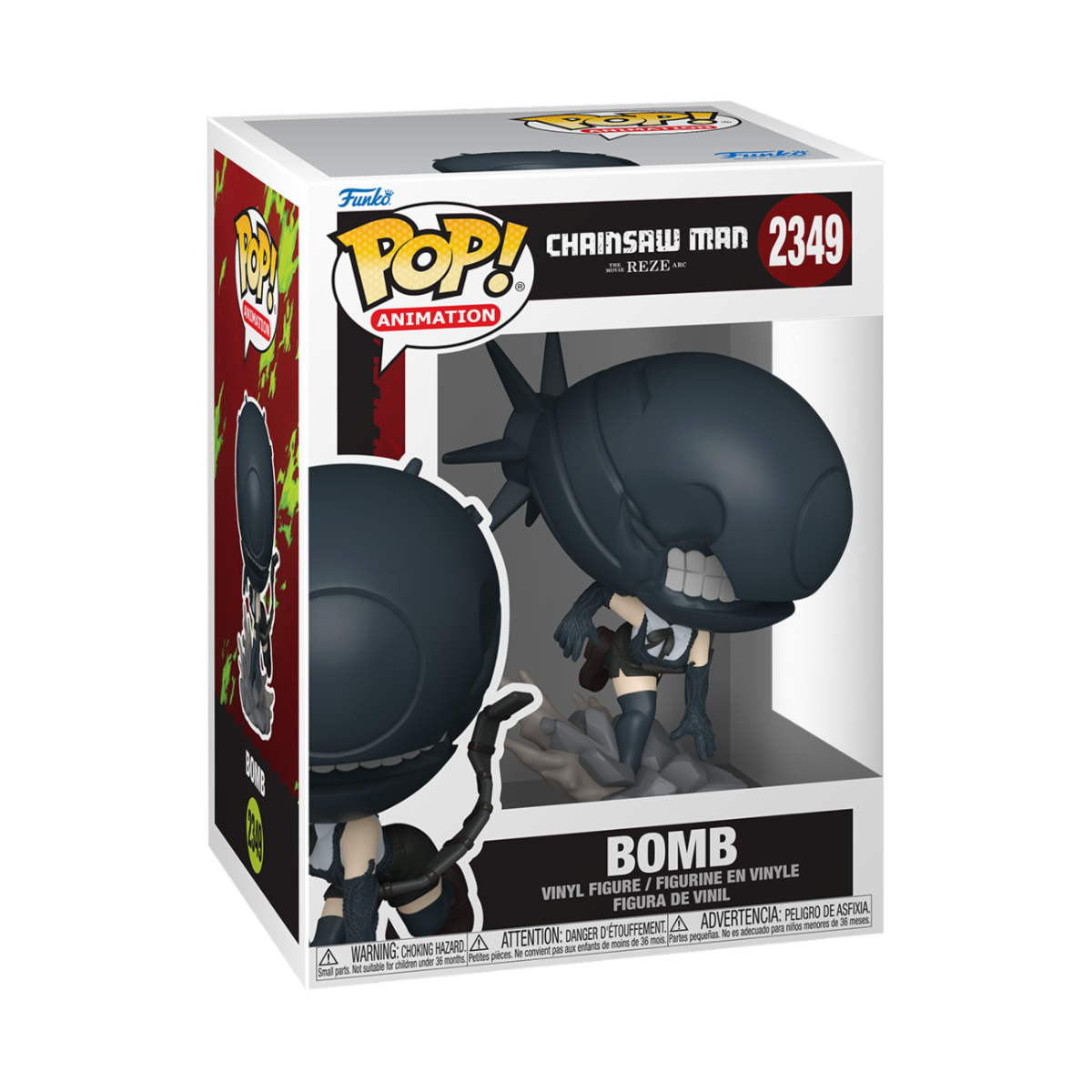 CHAINSAW MAN REZE - POP FUNKO VINYL FIGURE 2349 BOMB 9CM