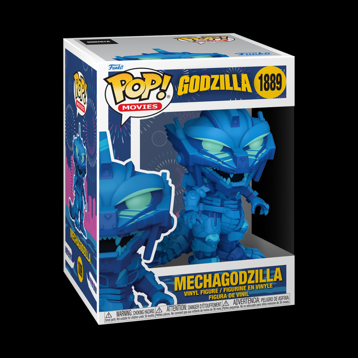 GODZILLA ART - POP FUNKO VINYL FIGURE 1889 MECHAGODZILLA (RETRO FUTURISM) 9CM