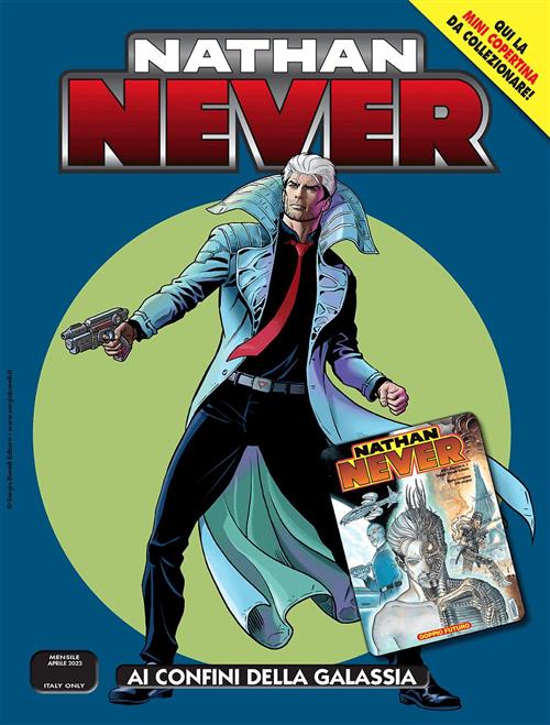 NATHAN NEVER 383 - MINI COPERTINA - DOPPIO FUTURO