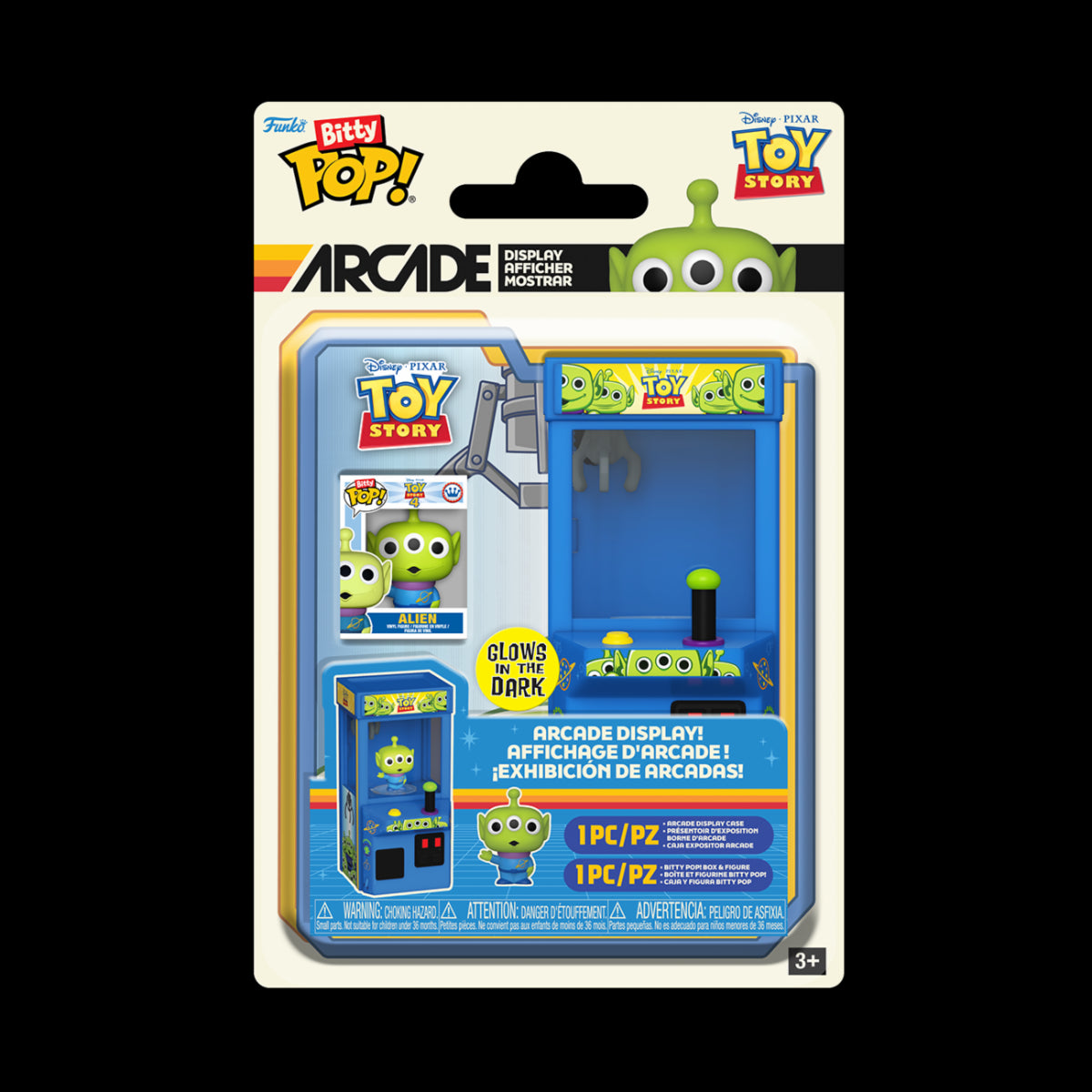 85546 - DISNEY: TOY STORY - POP FUNKO BITTY ARCADE VINYL FIGURE - ALIEN (GW)