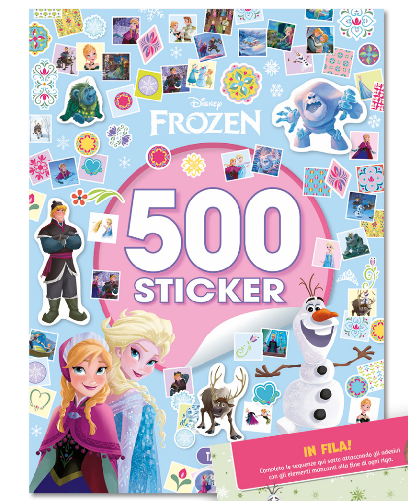 FROZEN 500 STICKER