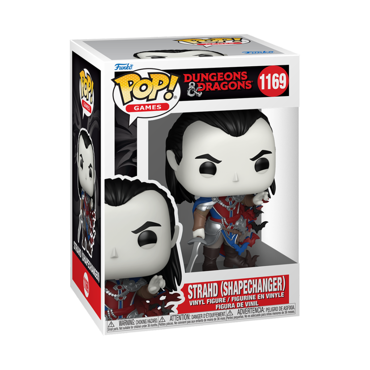 DUNGEONS & DRAGONS S3 - POP FUNKO VINYL FIGURE 1169 STRAHD (SHAPECHANGER) 9CM