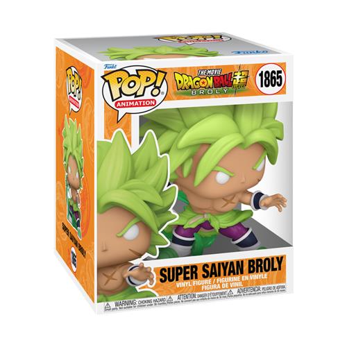 DRAGON BALL SUPER: BROLY 1865 POP FUNKO SUPER VINYL FIGURE - SUPER SAYAN BROLY 15CM