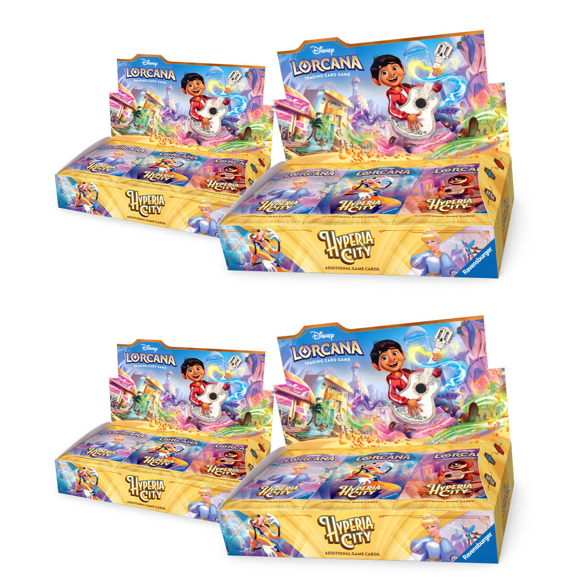LORCANA - CASE - HYPERIA CITY - ENG (4 BOX)