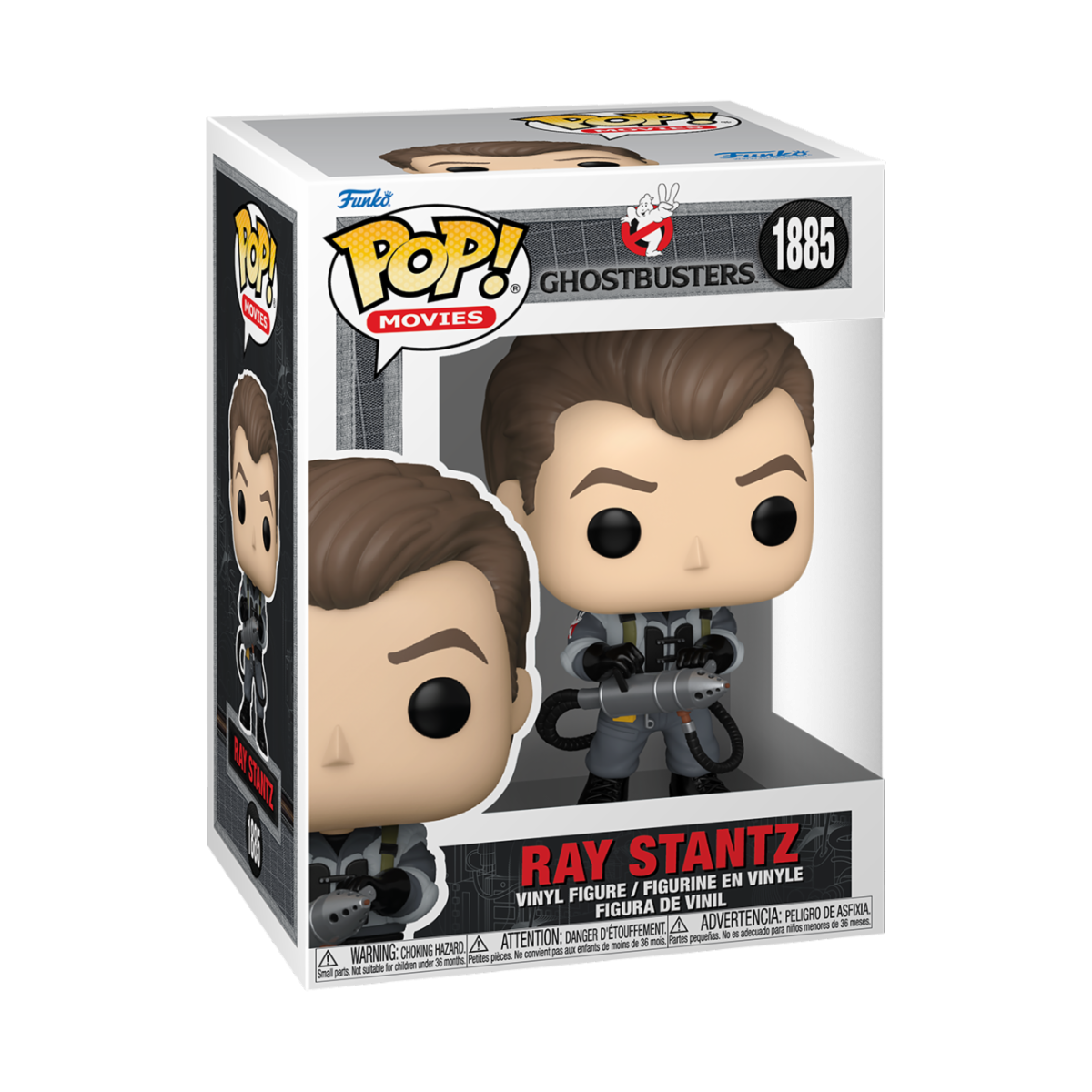 GHOSTBUSTERS - POP FUNKO VINYL FIGURE 1885 RAY STANTZ 9CM