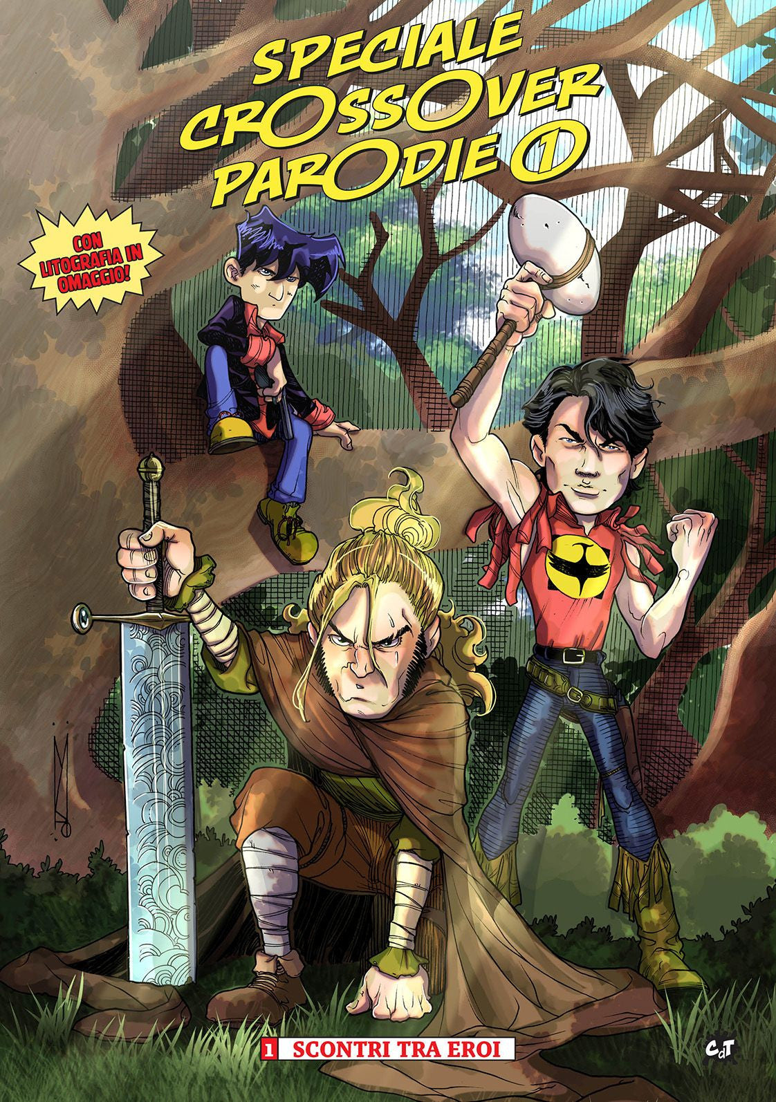 SPECIALE CROSS OVER PARODIE 1 - SCONTRO TRA EROI