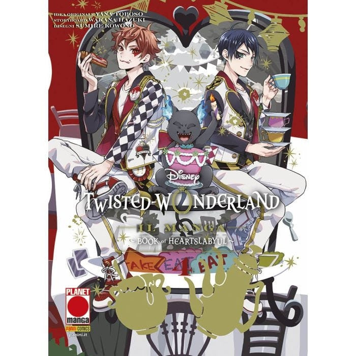 TWISTED WONDERLAND IL MANGA - BOOK OF HEARTSLABYUL VOL.4