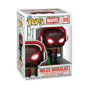 MARVEL HOLIDAY S6 (2026) - POP FUNKO VINYL FIGURE 1618 MILES MORALES (NUTCRACKER) 9CM
