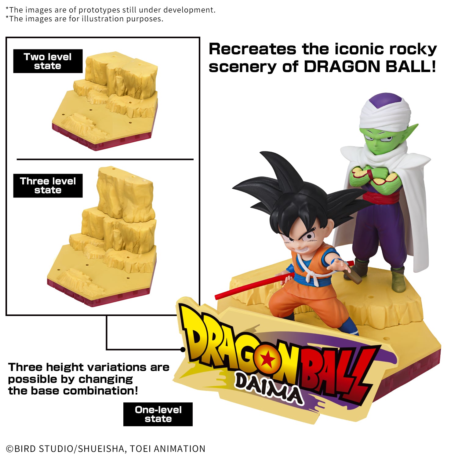 MK68385 - DRAGON BALL - DAIMA MODEL KIT SON GOKU (MINI) & PICCOLO (MINI) - MODEL KIT - Immagine 4