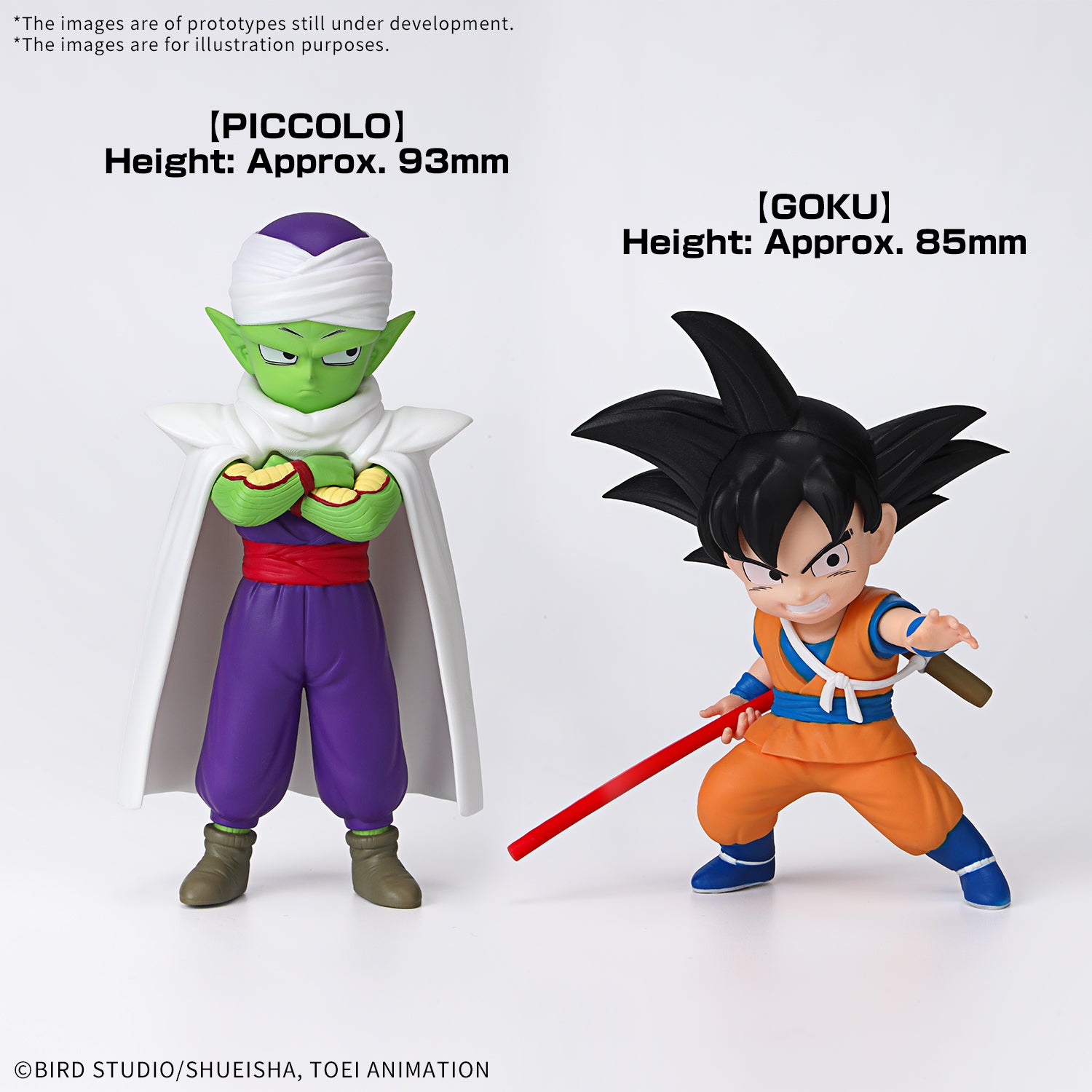 MK68385 - DRAGON BALL - DAIMA MODEL KIT SON GOKU (MINI) & PICCOLO (MINI) - MODEL KIT - Immagine 2