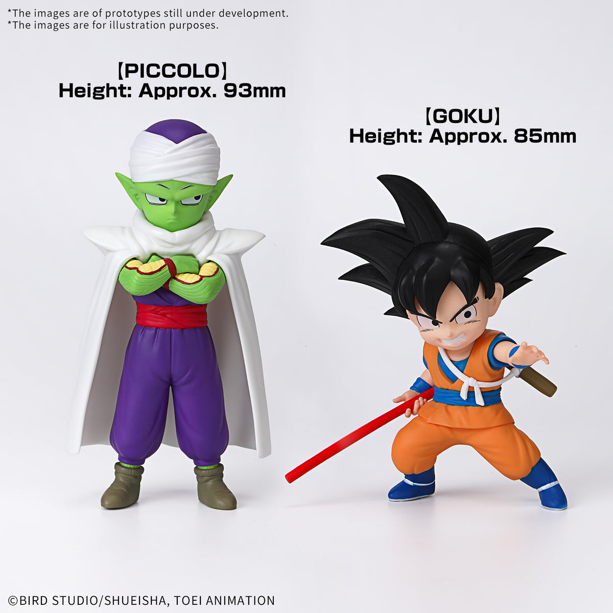 MK68385 - DRAGON BALL - DAIMA MODEL KIT SON GOKU (MINI) & PICCOLO (MINI) - MODEL KIT - Immagine 2