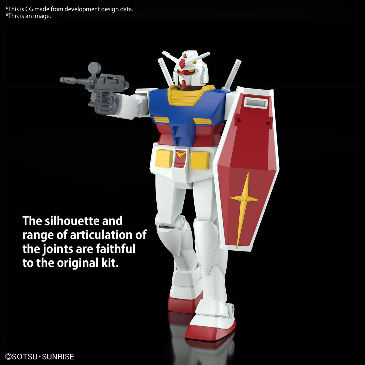 MK67411 - BEST MECHA - RX-78-2 GUNDAM (REVIVAL VER.) - MODEL KIT 1/144 - Immagine 3