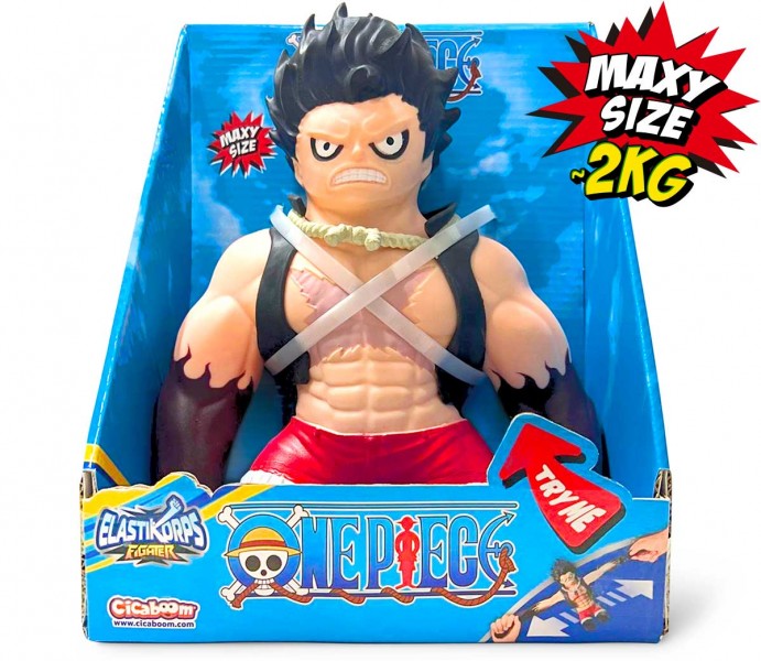 ONE PIECE - ELASTICKORPS - MAXY - LUFFY SNAKEMAN - Immagine 3