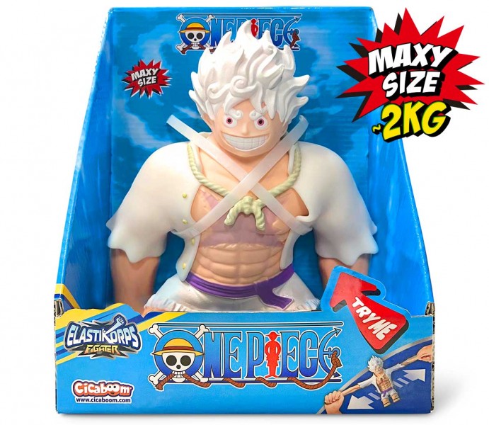 ONE PIECE - ELASTICKORPS - MAXY - LUFFY GEAR FIVE - Immagine 3