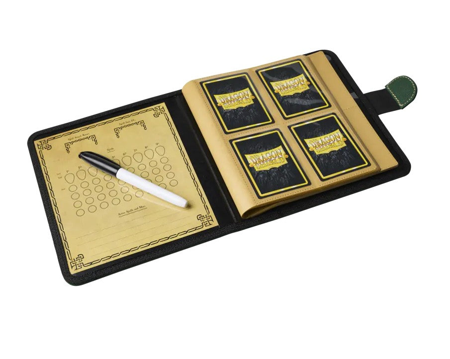 AT-50016 - ROLEPLAYING PORTFOLIO - SPELL CODEX - FOREST GREEN - Immagine 2