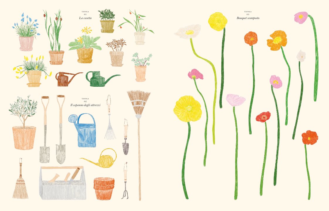 IL GIARDINO - LIBRO DI ADESIVI - Immagine 2