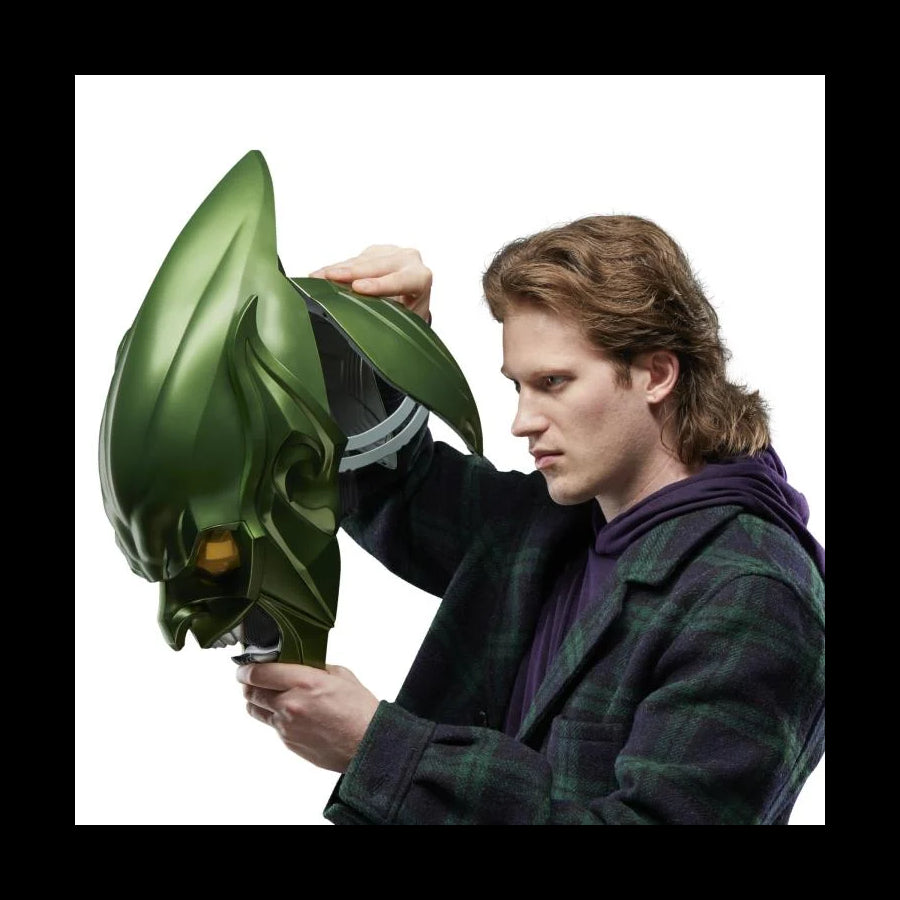 MARVEL LEGENDS - SPIDER-MAN: NO WAY HOME - CASCO ELETTRONICO GREEN GOBLIN - Immagine 5