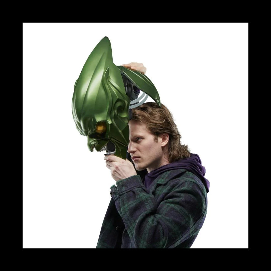 MARVEL LEGENDS - SPIDER-MAN: NO WAY HOME - CASCO ELETTRONICO GREEN GOBLIN - Immagine 6