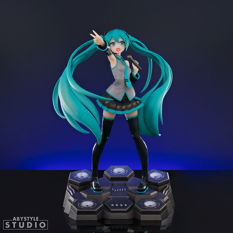 ABYFIG071 - HATSUNE MIKU - FIGURINE - HATSUNE MIKU - STATUA 18CM - Immagine 2