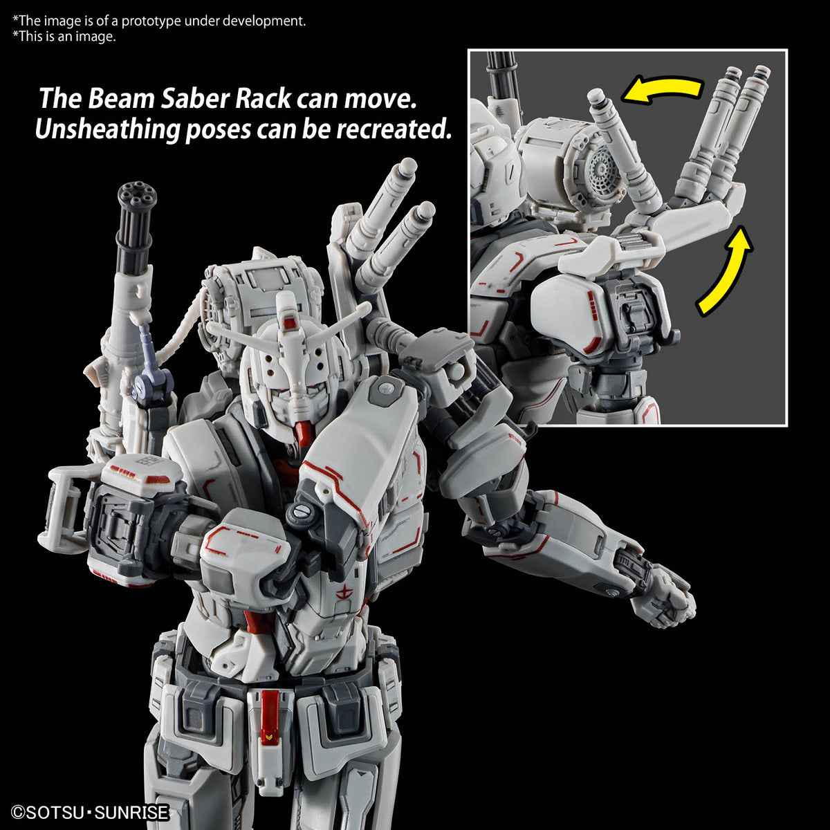 MK66701 - GUNDAM REQUIEM FOR VENGEANCE - HIGH GRADE - HG GUNDAM EX (RFV) - MODEL KIT 1/144 - Immagine 3
