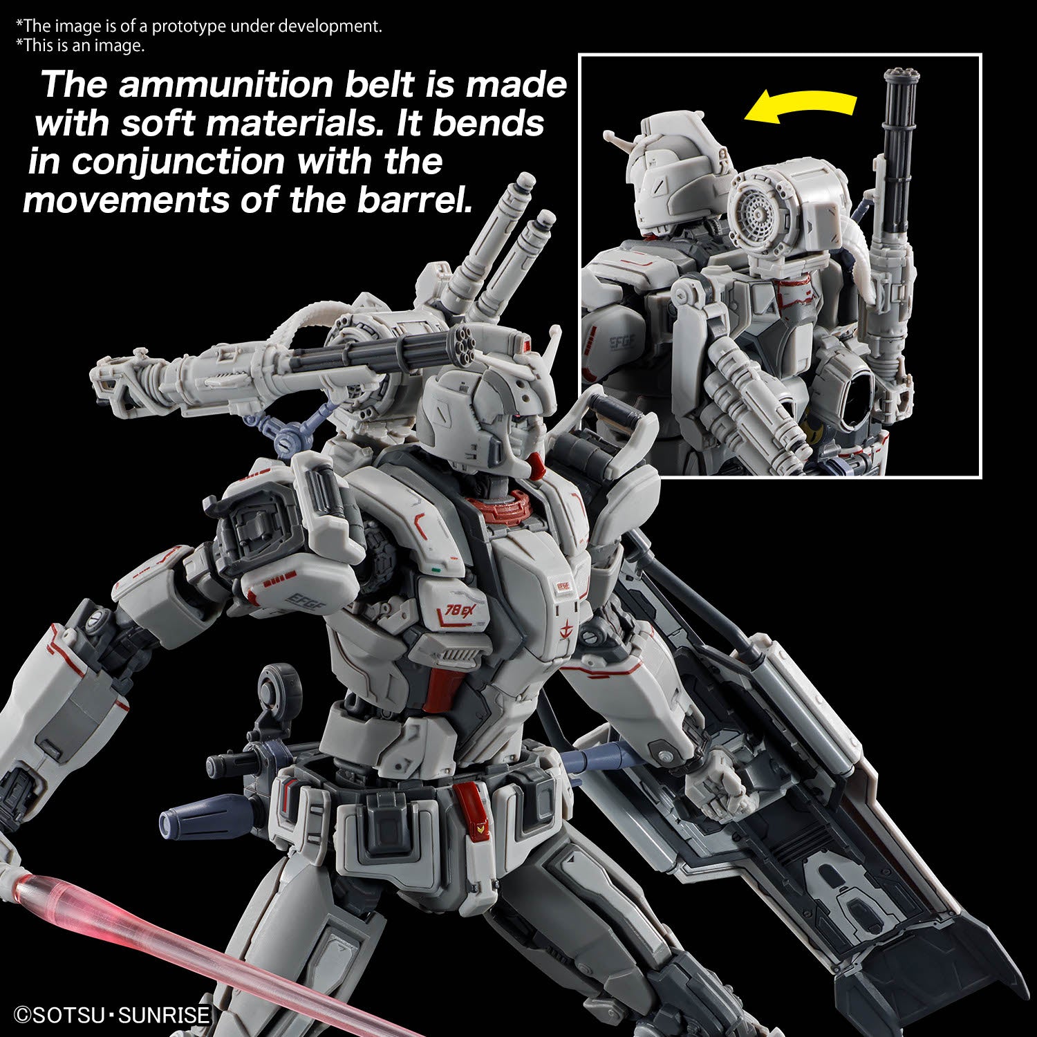 MK66701 - GUNDAM REQUIEM FOR VENGEANCE - HIGH GRADE - HG GUNDAM EX (RFV) - MODEL KIT 1/144 - Immagine 4