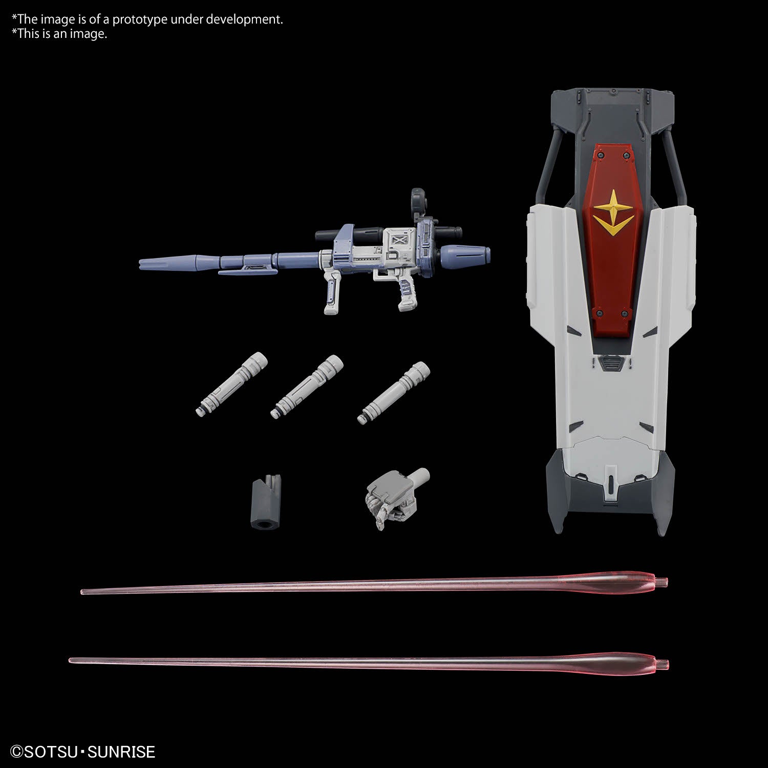 MK66701 - GUNDAM REQUIEM FOR VENGEANCE - HIGH GRADE - HG GUNDAM EX (RFV) - MODEL KIT 1/144 - Immagine 8
