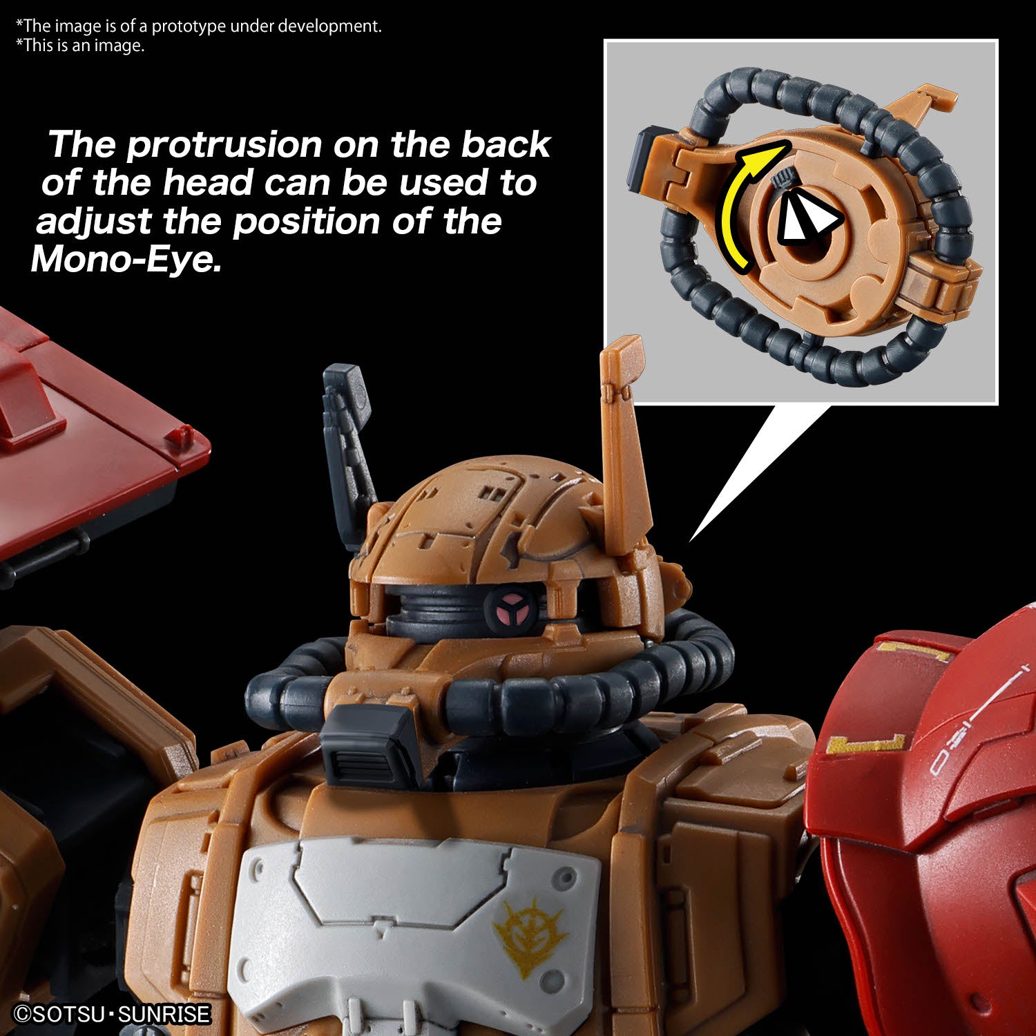 MK66702 - GUNDAM REQUIEM FOR VENGEANCE - HIGH GRADE - HG ZAKU II F TYPE SOLARI (RFV) - MODEL KIT 1/144 - Immagine 4
