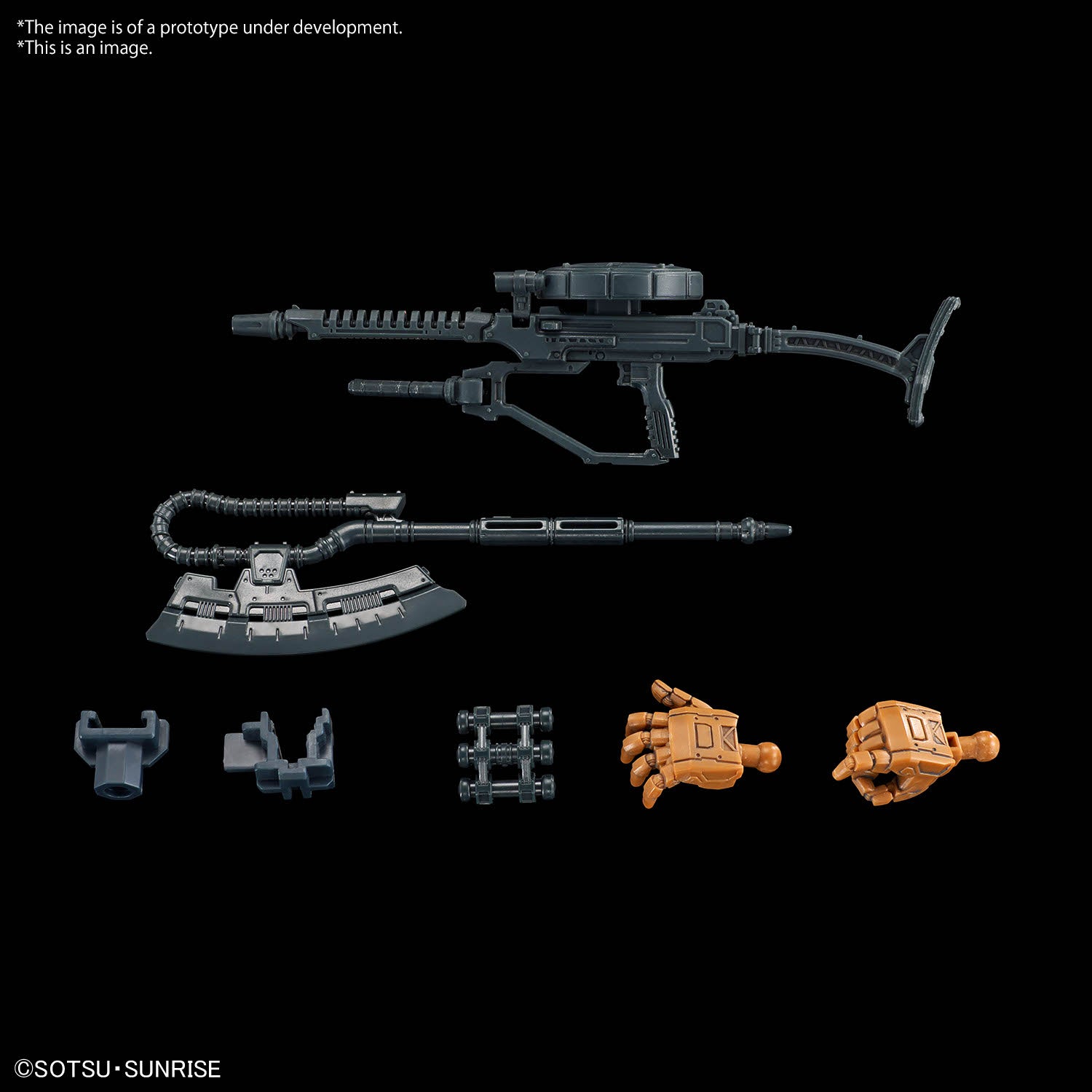 MK66702 - GUNDAM REQUIEM FOR VENGEANCE - HIGH GRADE - HG ZAKU II F TYPE SOLARI (RFV) - MODEL KIT 1/144 - Immagine 7