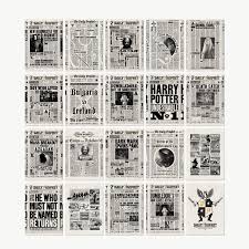 DPP01 - HARRY POTTER - THE DAILY PROPHET FRONT PAGES - POSTCARD - Immagine 2