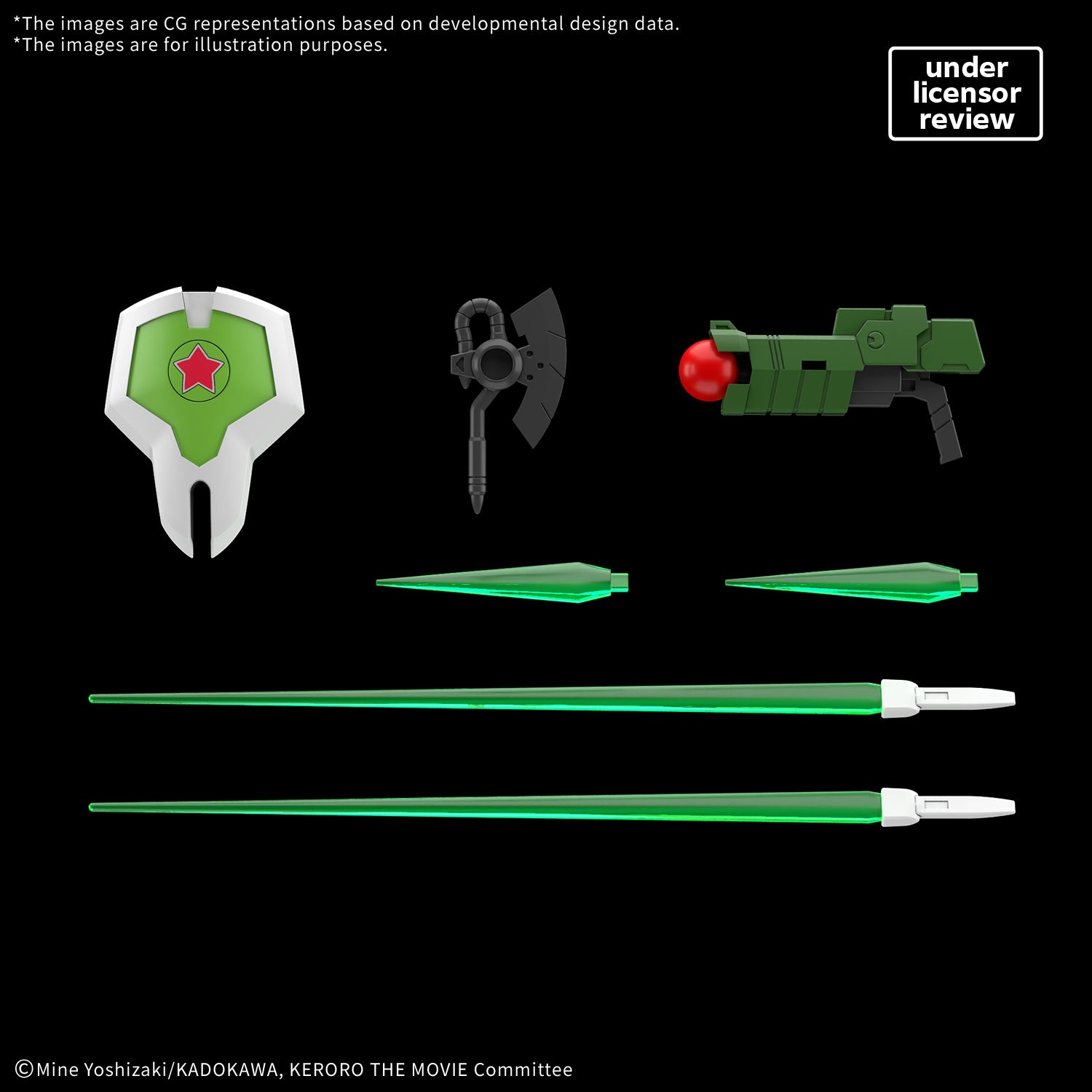 MK72561 - KERORO - NEW KERORO ROBO - MODEL KIT - Immagine 4