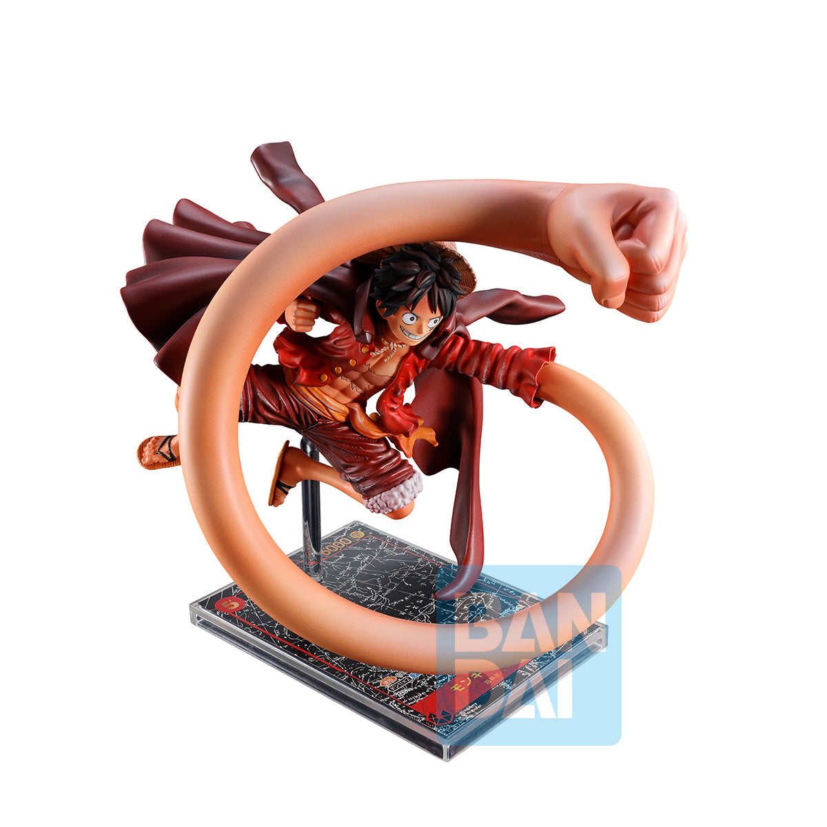 69093 - ONE PIECE - ICHIBANSHO FIGURE FROM ICHIBANSHO - ONE PIECE CARD GAME - MONKEY D.LUFFY - STATUA 18CM - Immagine 2