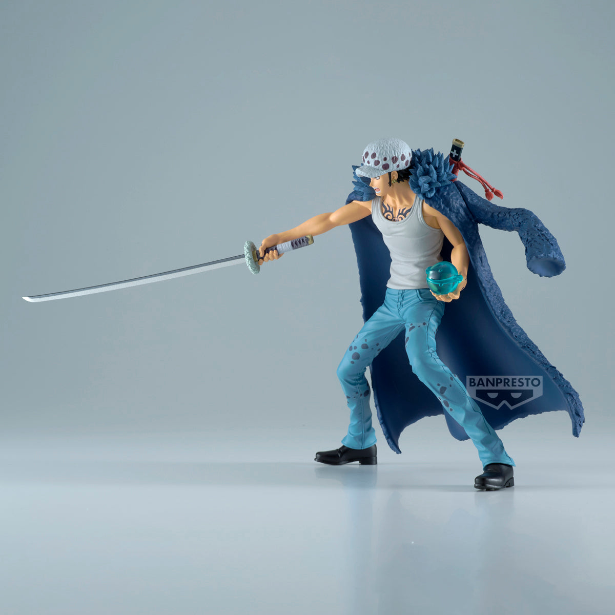 28692 - ONE PIECE - BATTLE RECORD COLLECTION - TRAFALGAR LAW - STATUA 15CM - Immagine 2